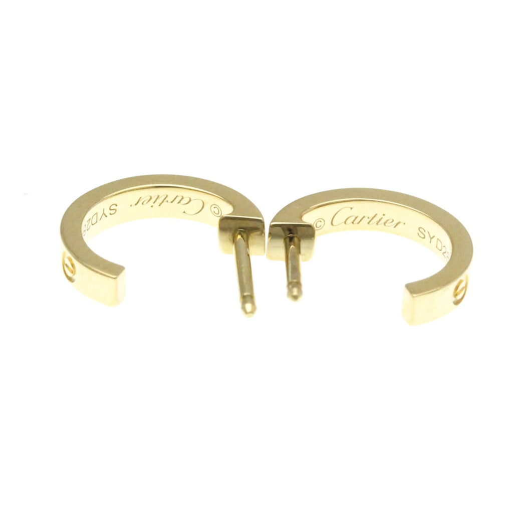 Earrings Hoop 18K Yellow Gold