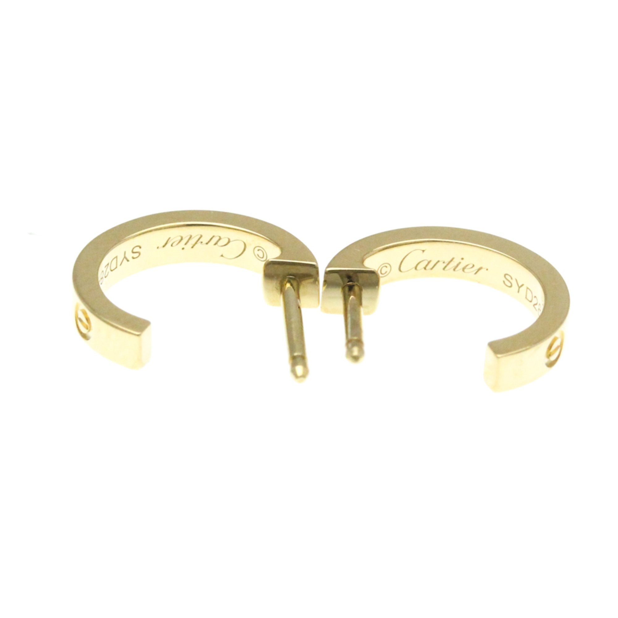 Earrings Hoop 18K Yellow Gold