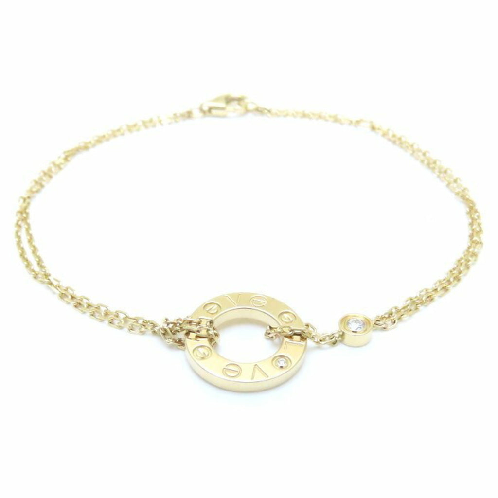 Love Circle Bracelet 18K Yellow Gold