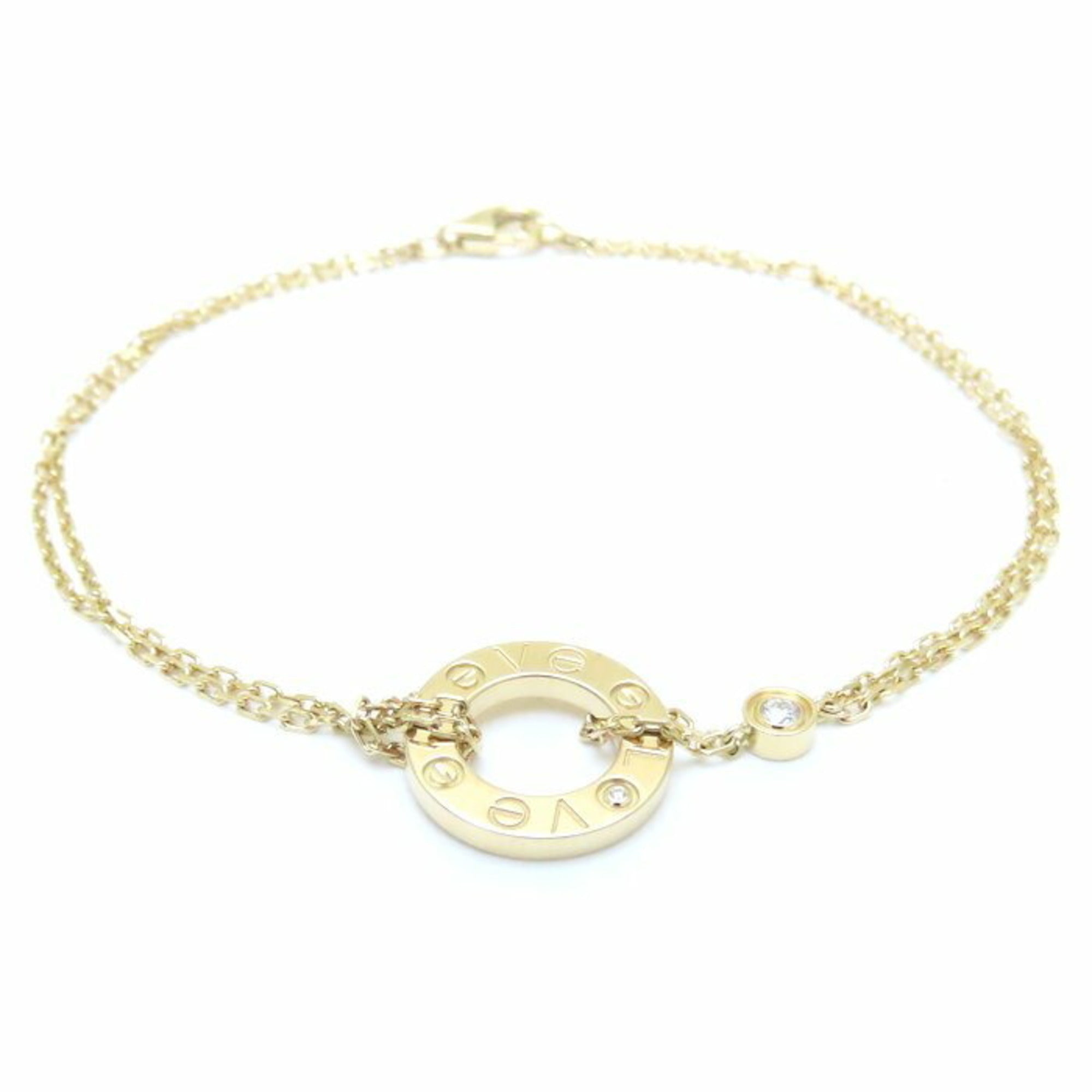 Love Circle Bracelet 18K Yellow Gold