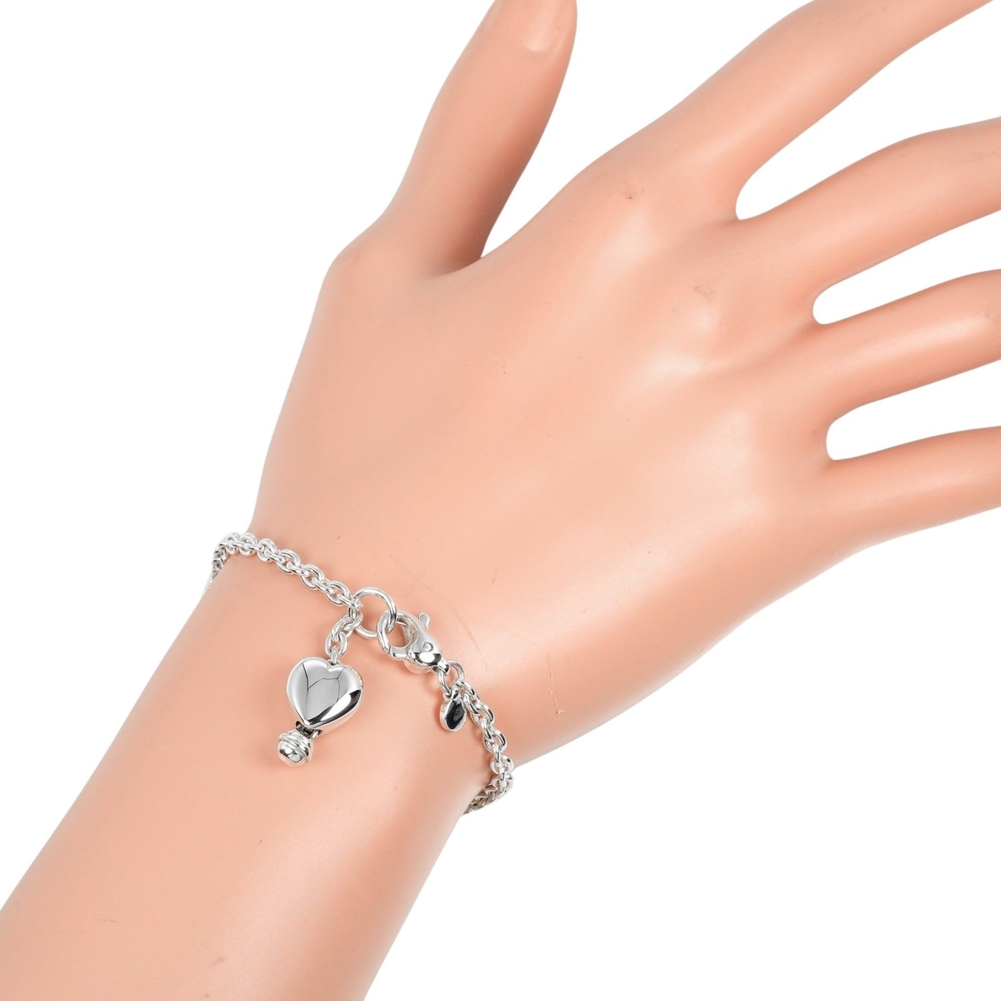 Heart Bracelet Sterling Silver