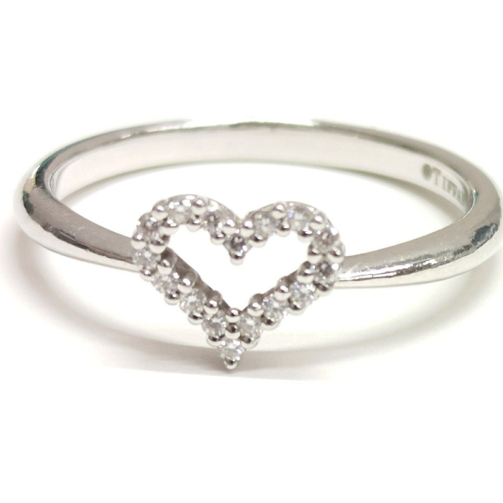 Heart Ring Platinum