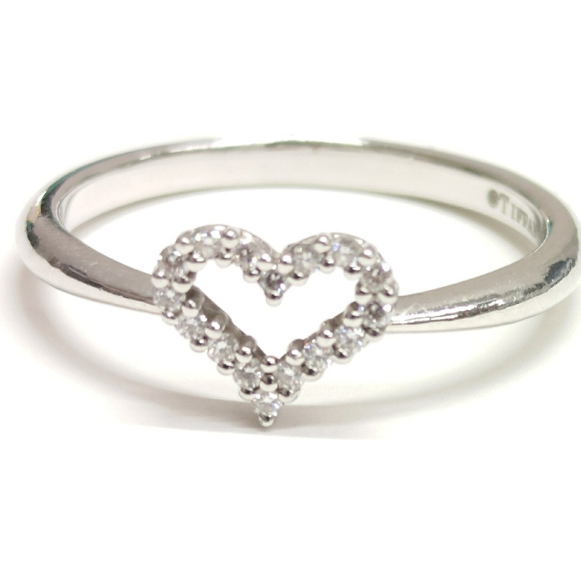 Heart Ring Platinum