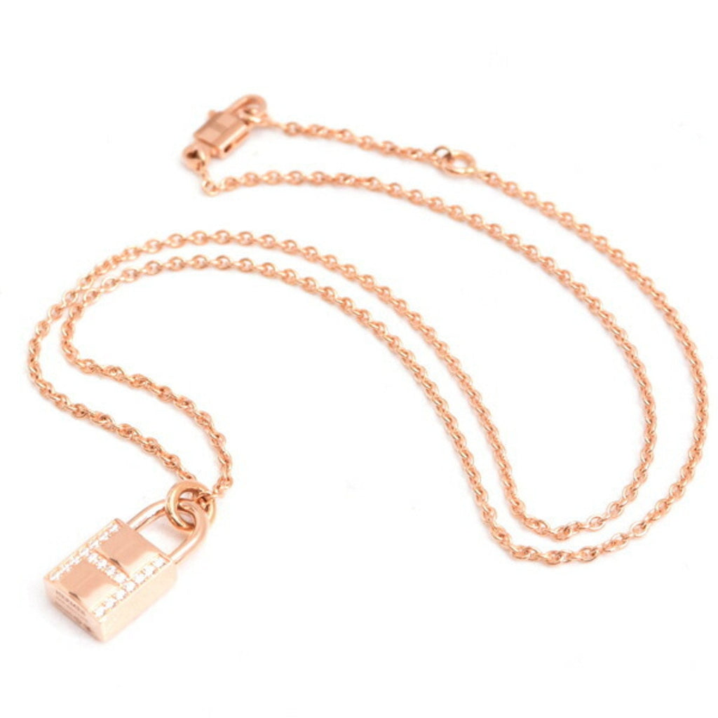 Pendant Necklace 18K Rose Gold