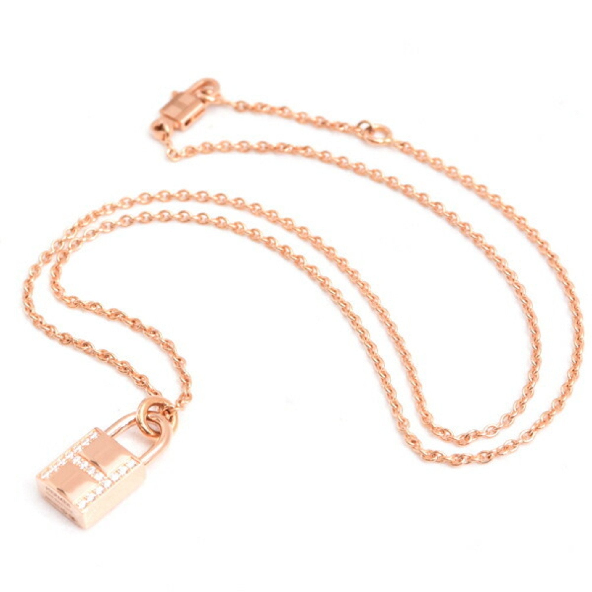 Pendant Necklace 18K Rose Gold
