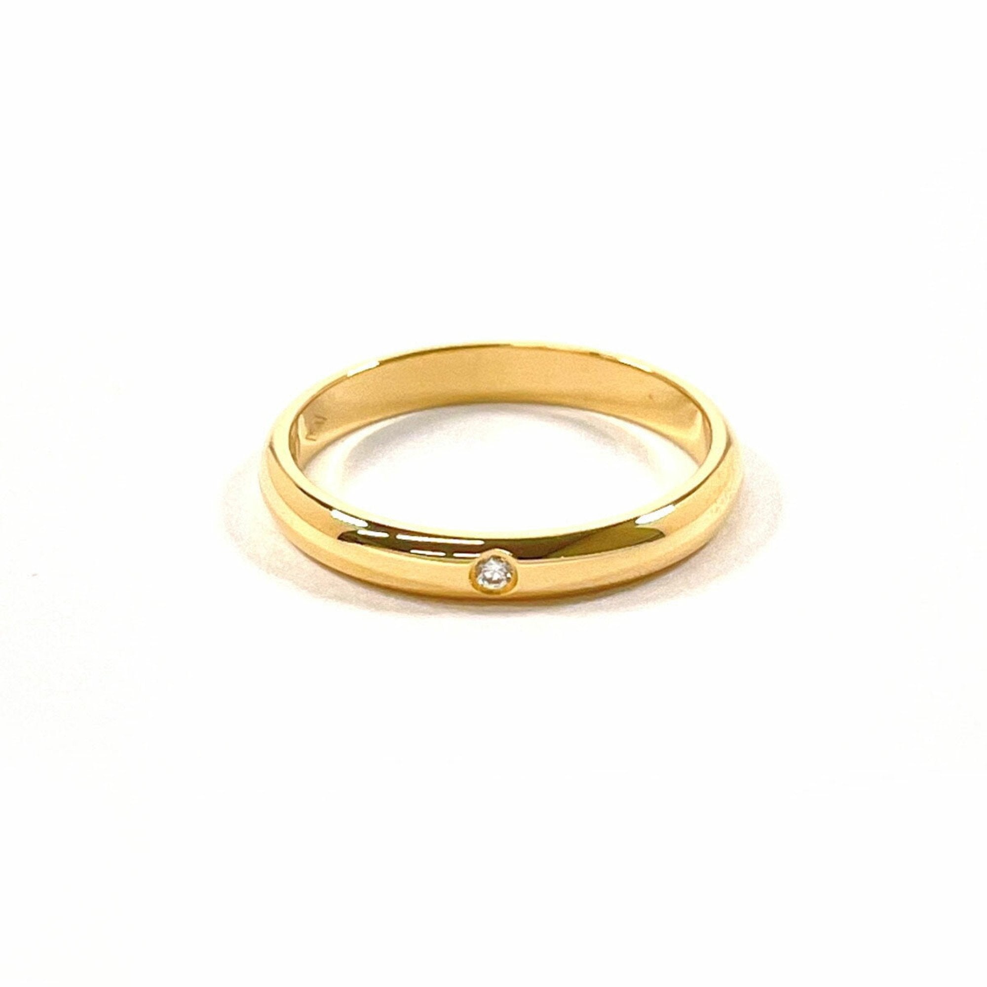 1895 Ring 18K Yellow Gold with Diamond