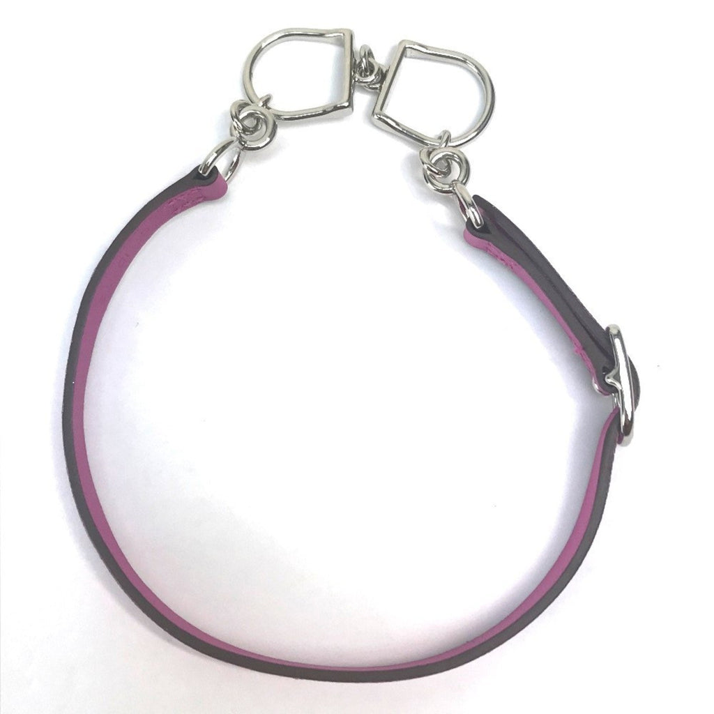 Etrier Double Tour Bracelet Swift Leather Purple