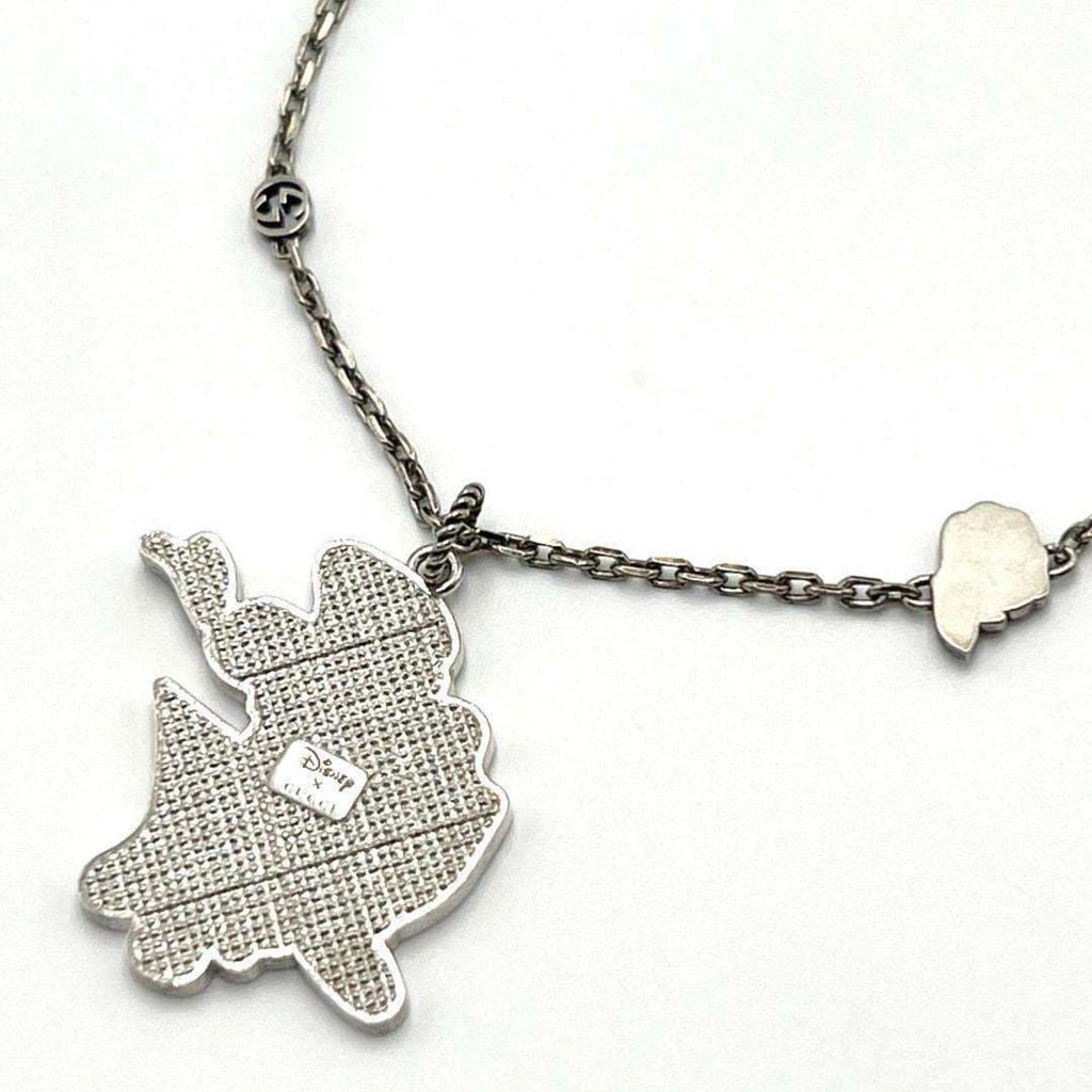 Donald Long Pendant Necklace Sterling Silver