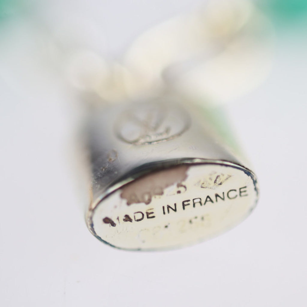 Lockit Bracelet Sterling Silver Green Padlock