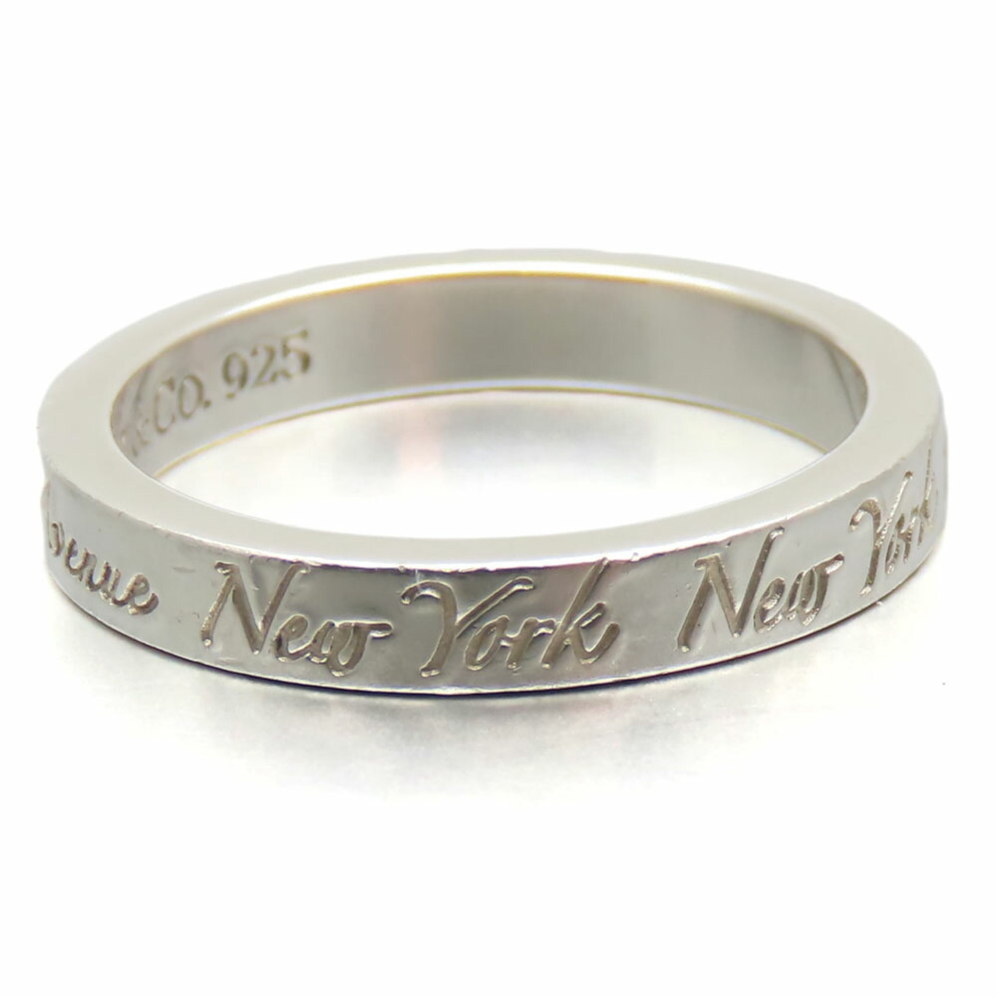 Naughty Narrow New York Ring Sterling Silver