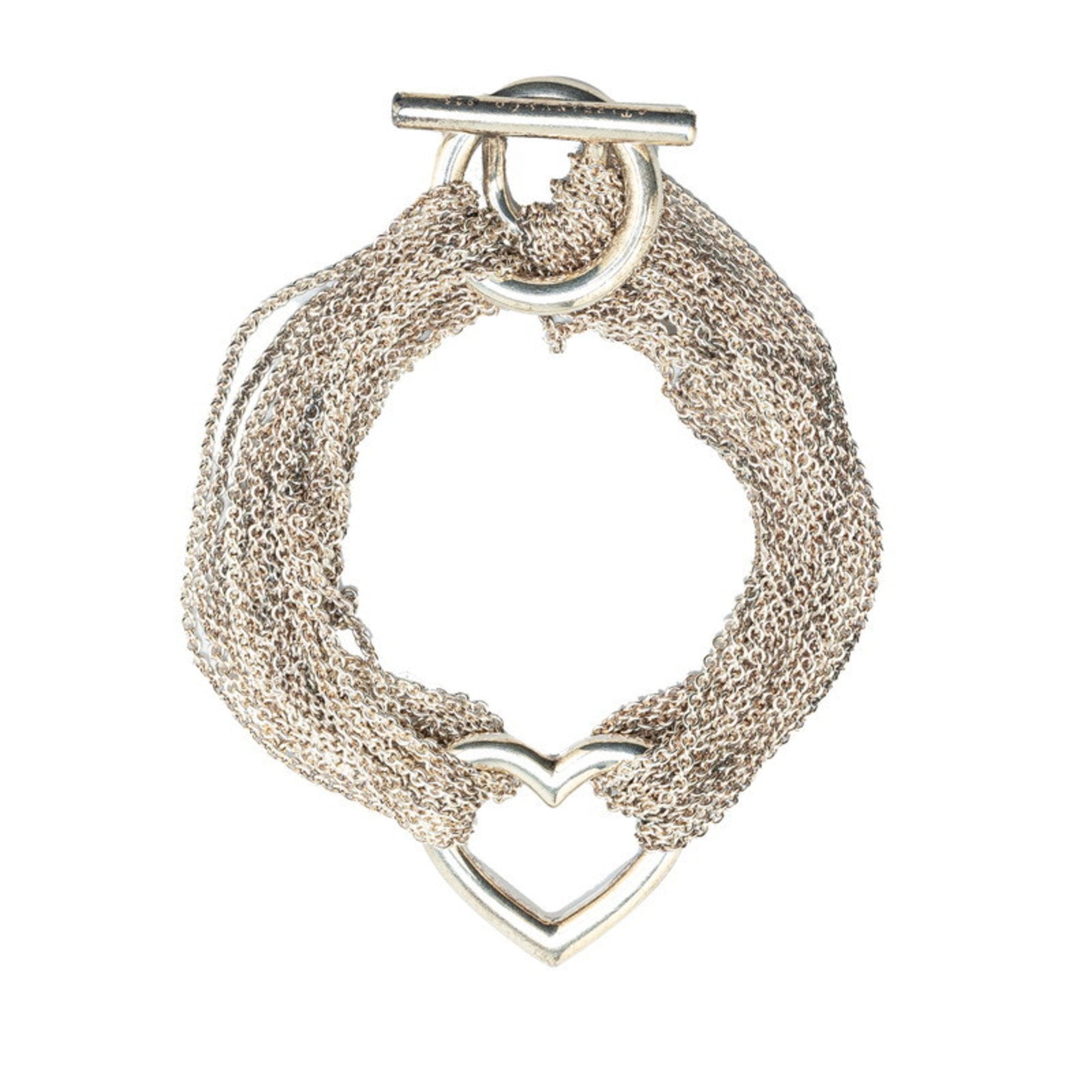 Toggle Heart Bracelet Sterling Silver