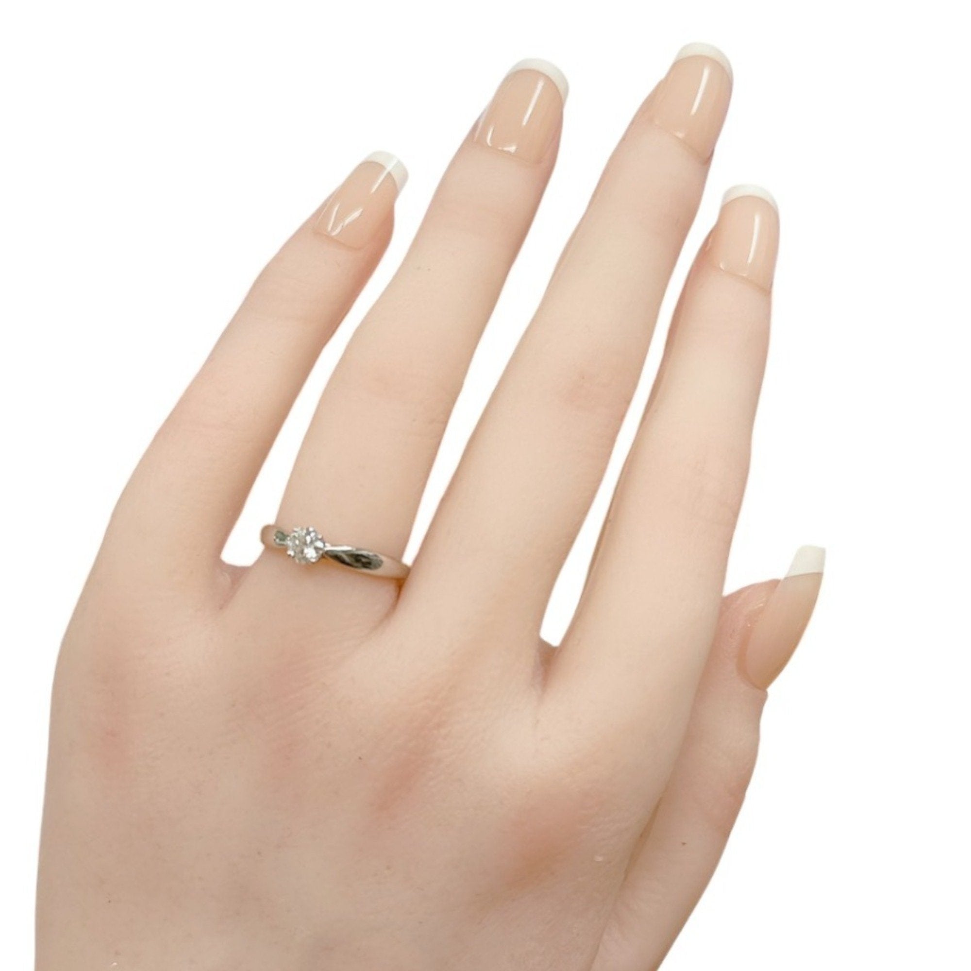 Ring Platinum with Diamond