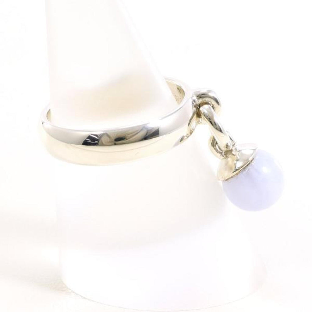 Ring Sterling Silver with Blue Lace Agate