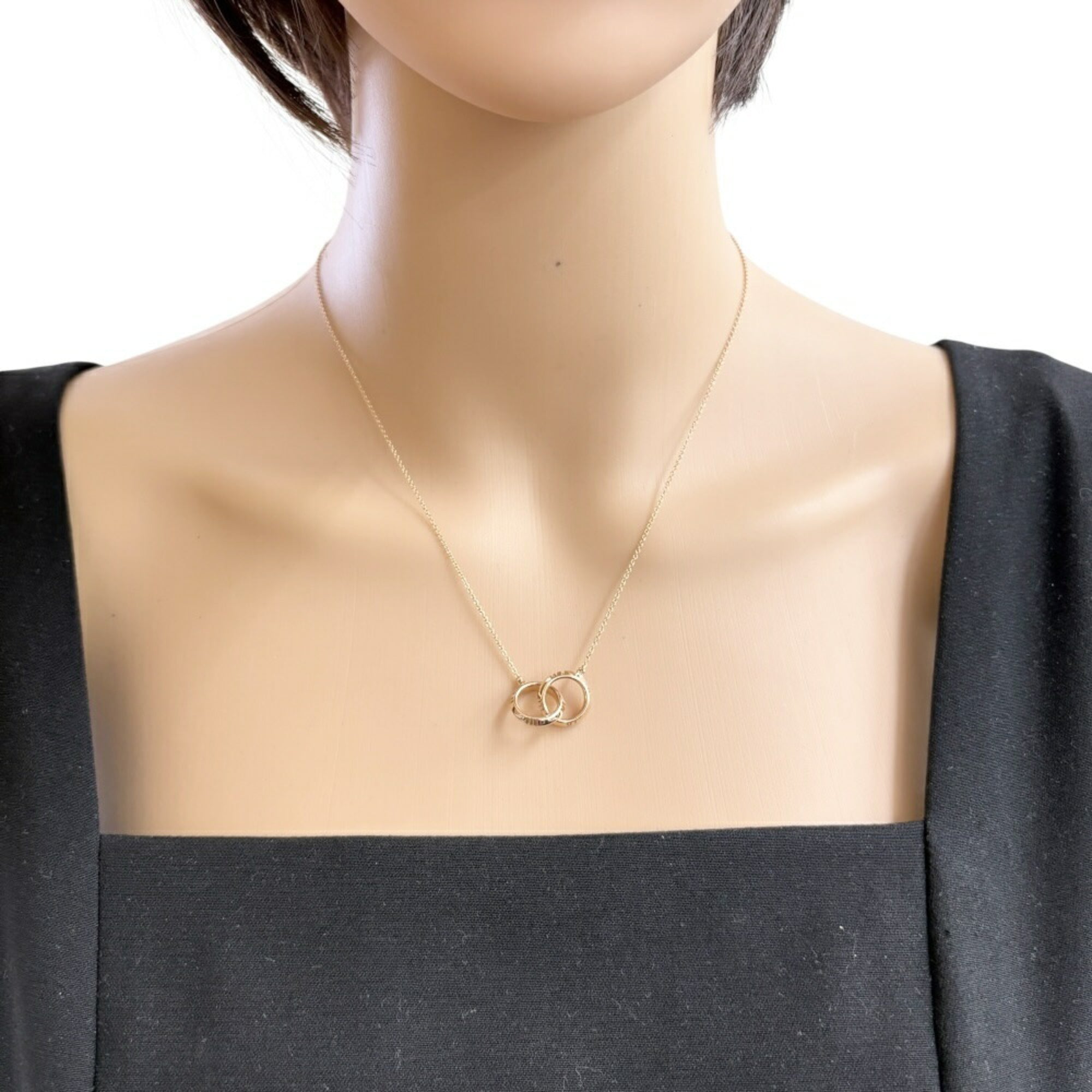 Atlas Pendant Necklace 18K Rose Gold