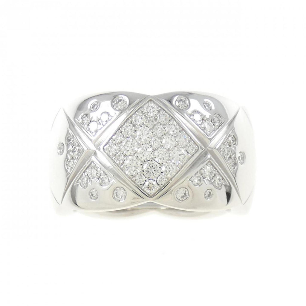 Coco Crush Ring 18K White Gold Large