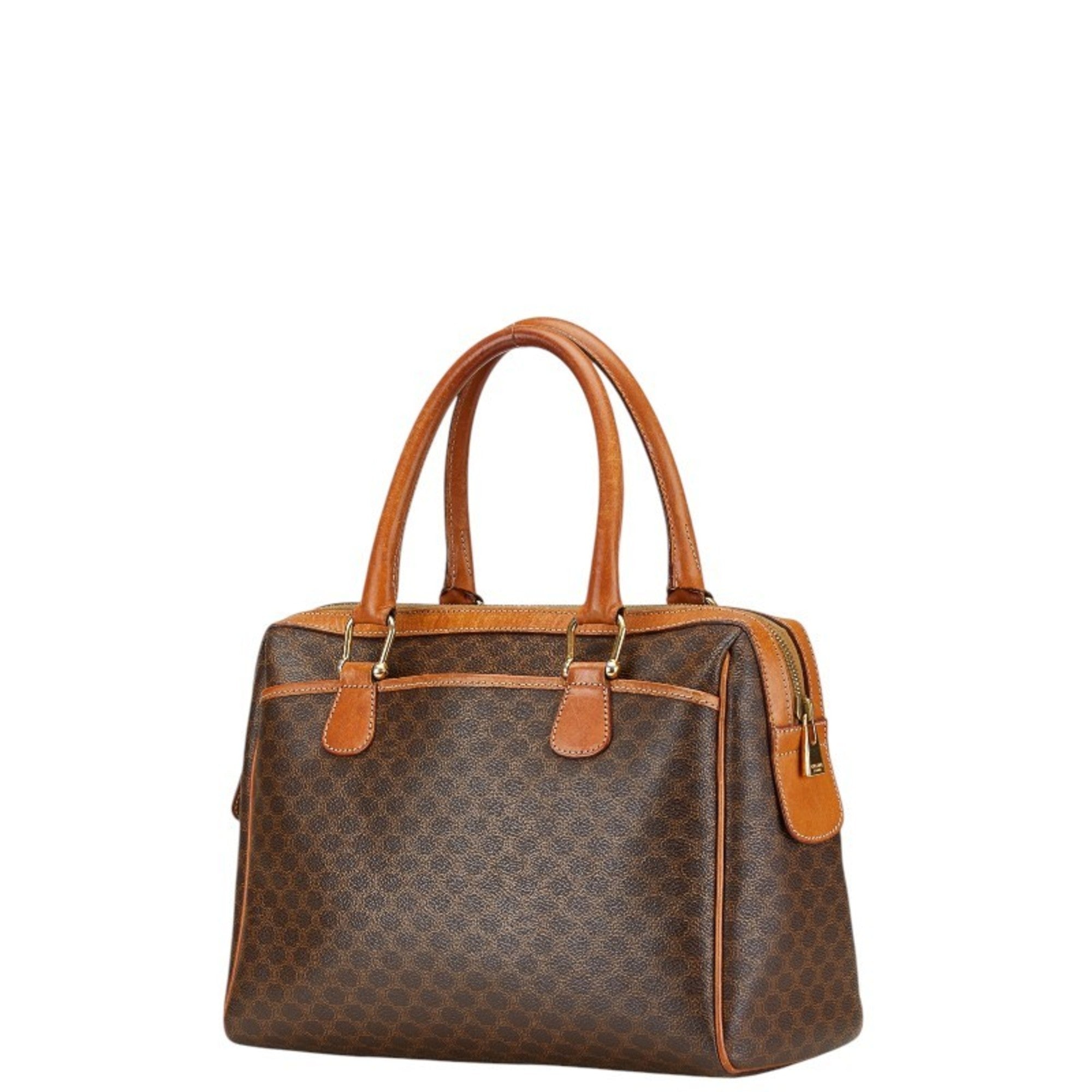Vintage Duffle Bag Macadam Coated Canvas Large
