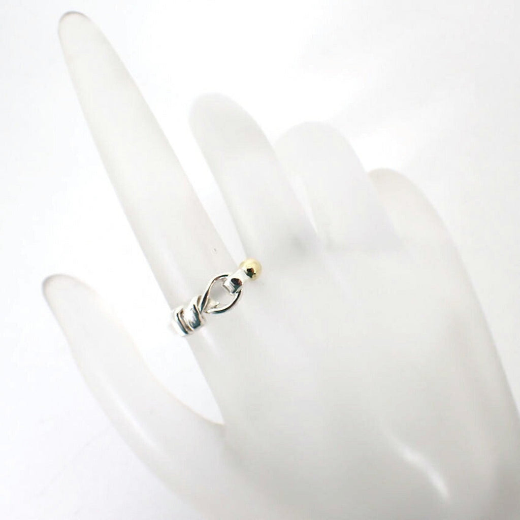 Ring Sterling Silver and 18K Yellow Gold