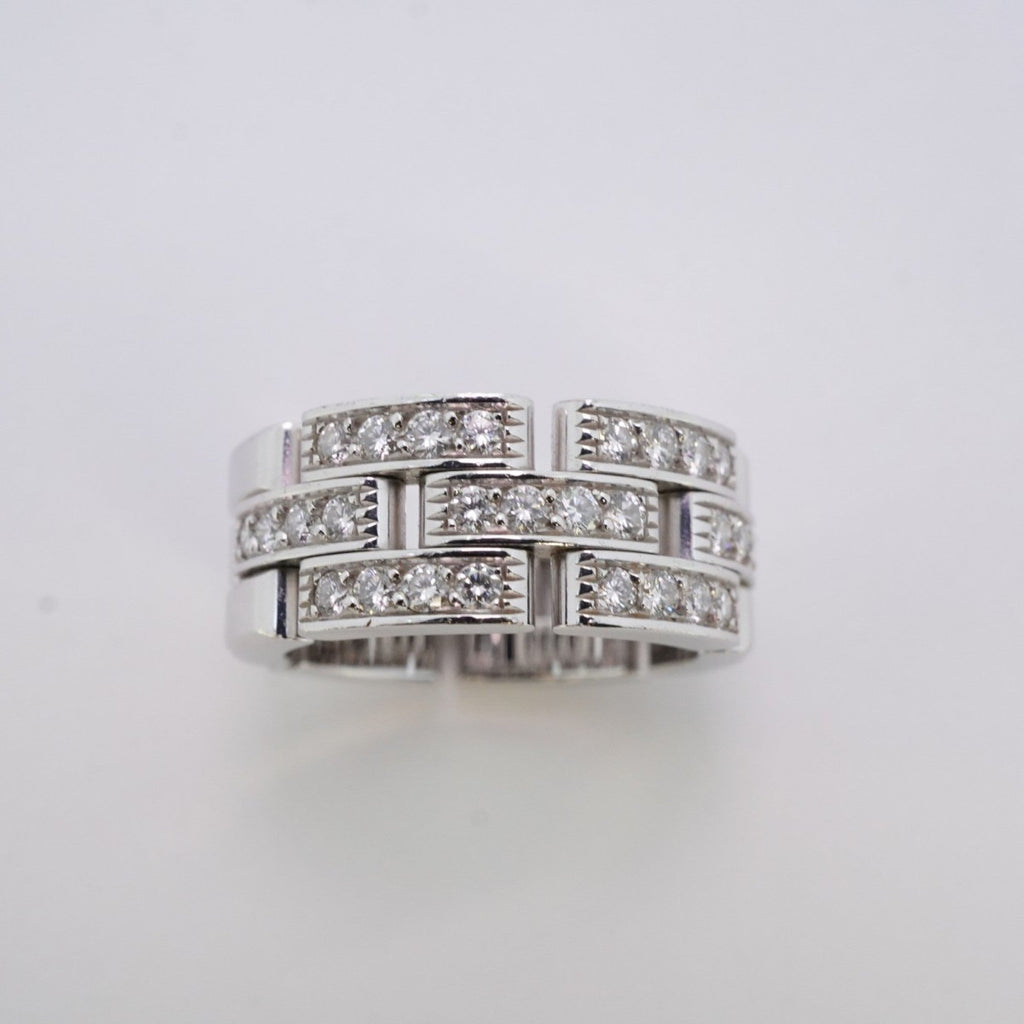 Panthere Ring 18K White Gold