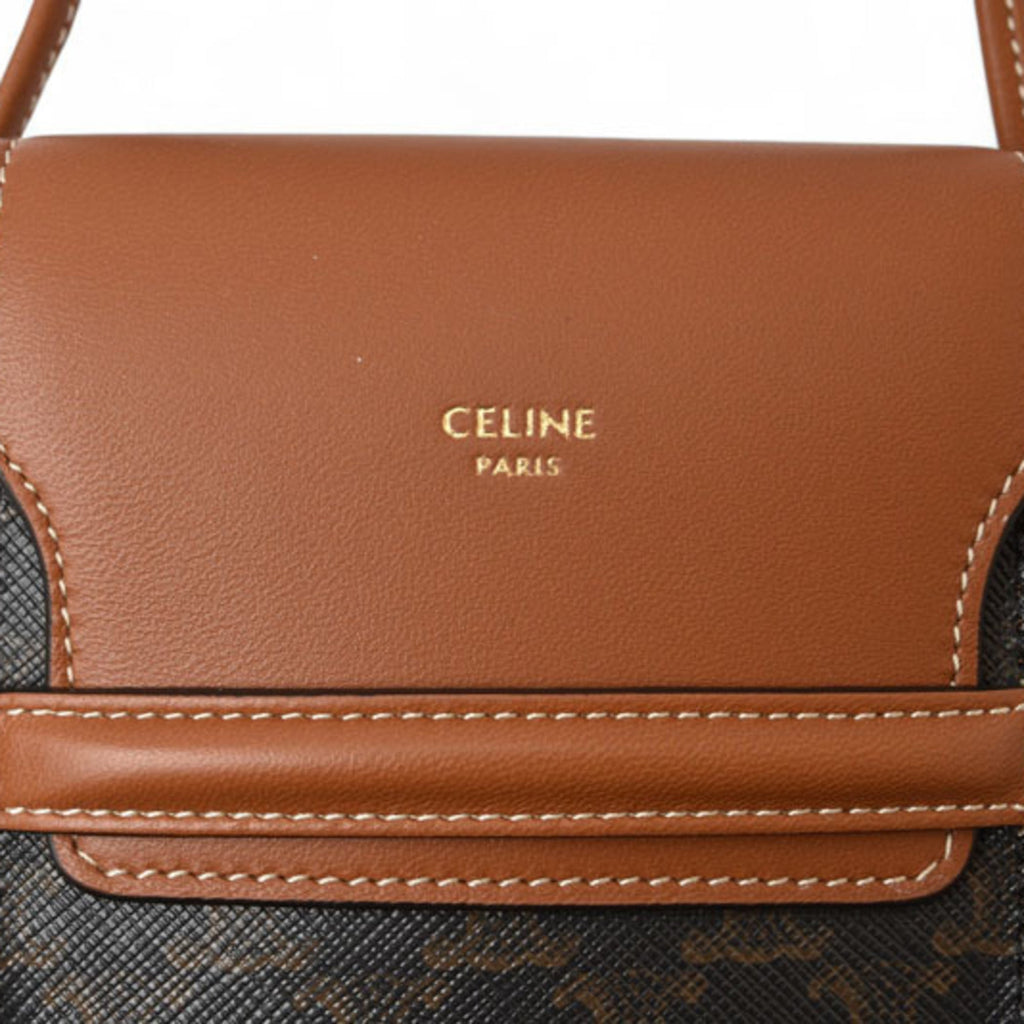 Wallet on Strap Triomphe Coated Canvas