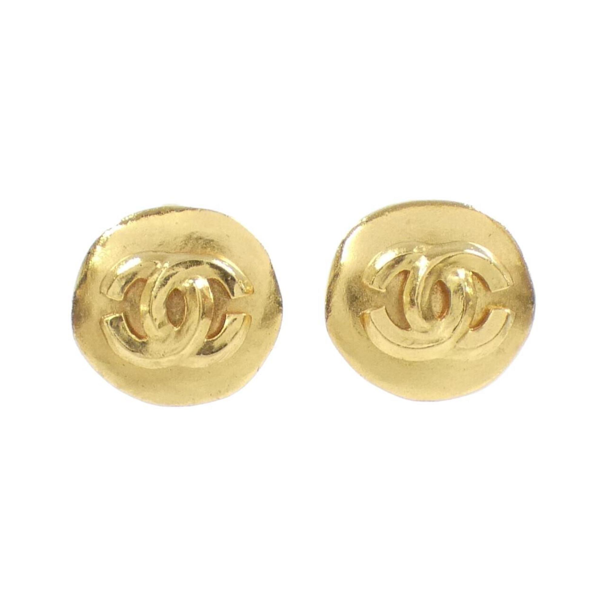 Clip-On Earrings Clip-On Gold-Tone Metal