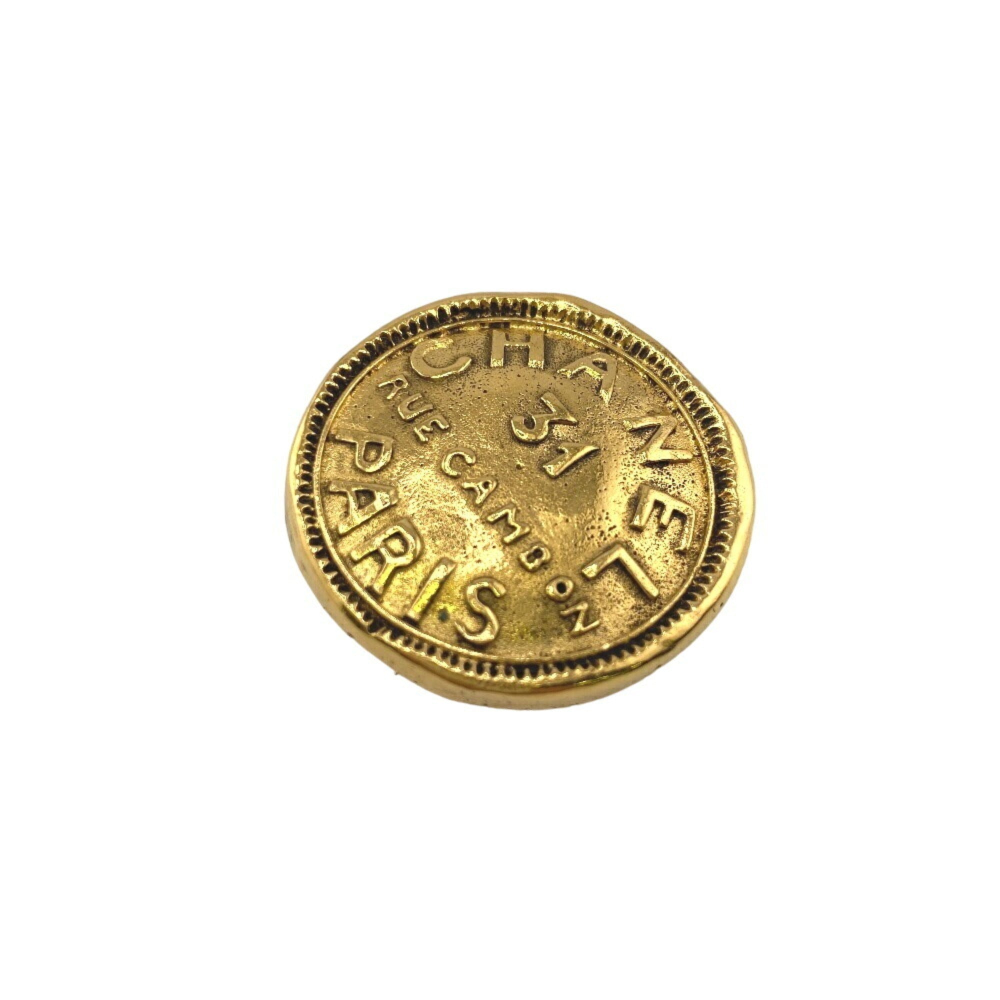 31 Rue Cambon 1135 Brooch Gold