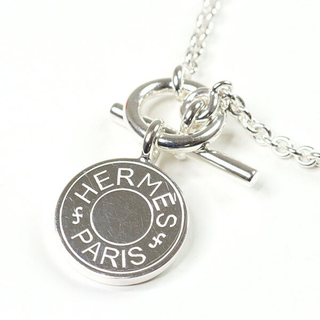 Sellier Pendant Necklace Sterling Silver
