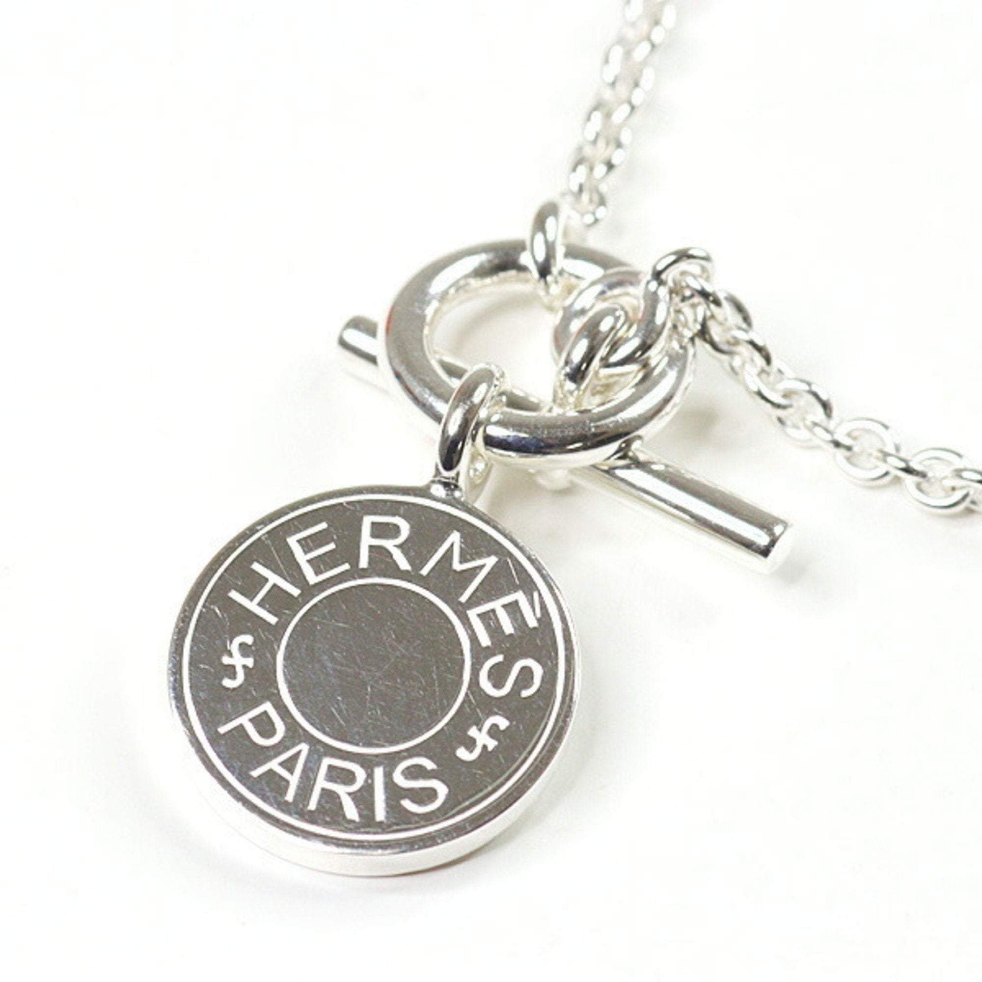 Sellier Pendant Necklace Sterling Silver