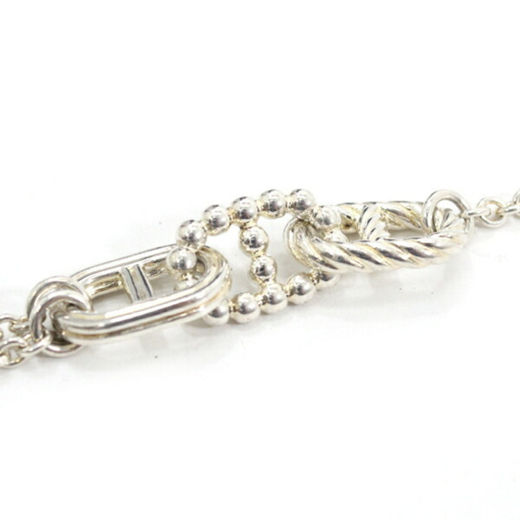 Chaine d'Ancre Parade Long Pendant Necklace Sterling Silver