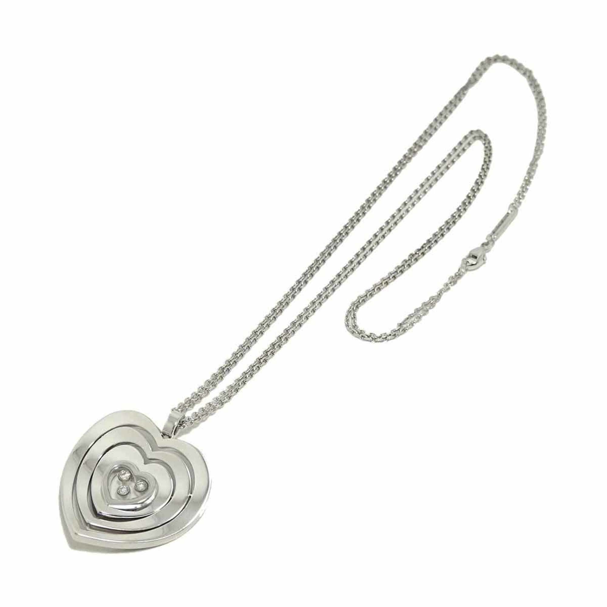 Pendant Necklace 18K White Gold