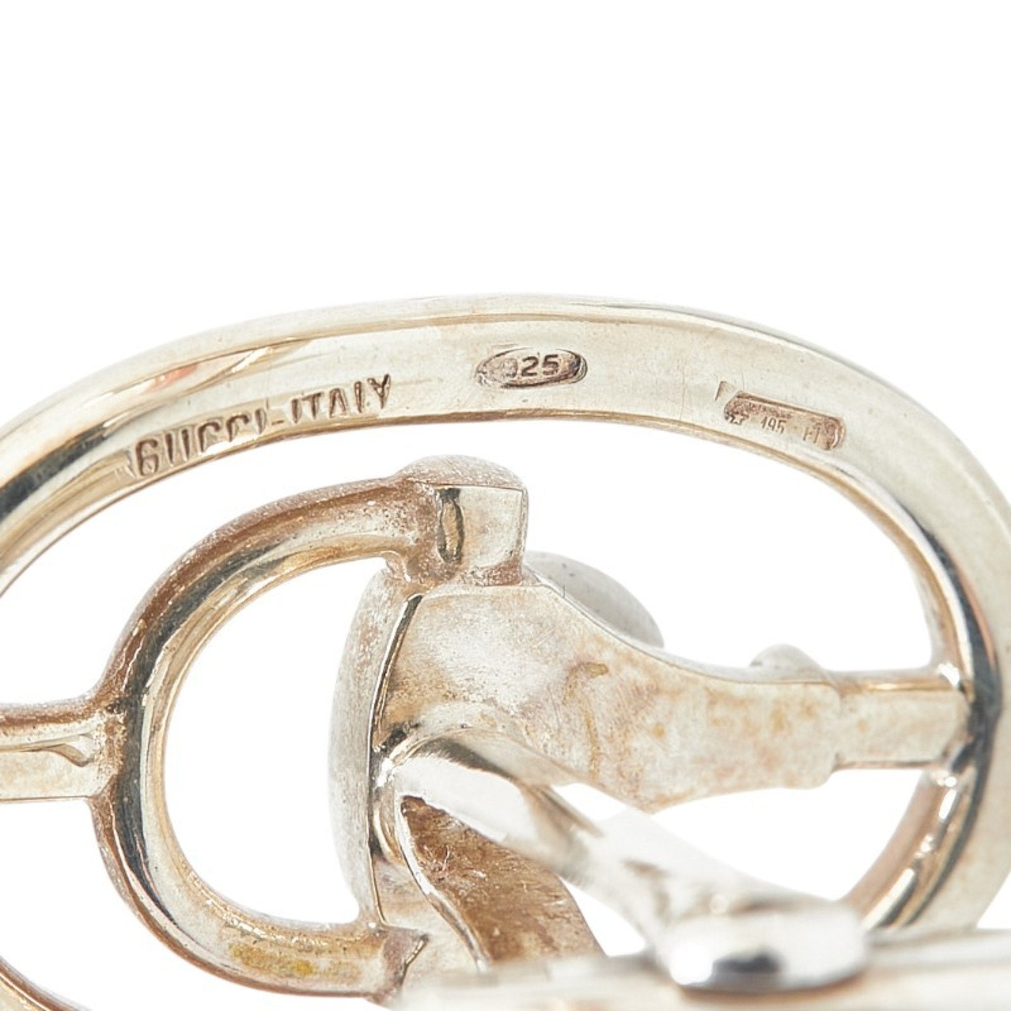 Horsebit Cufflinks Sterling Silver Bracelet