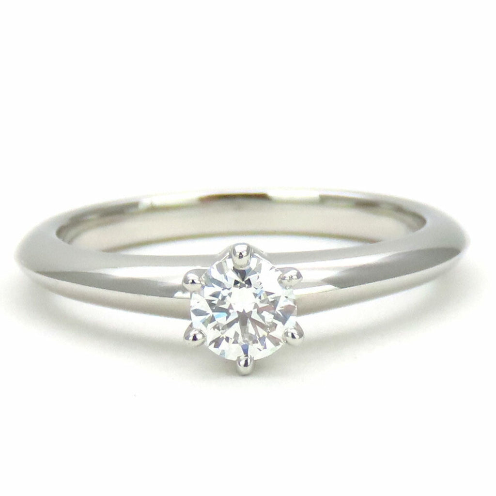 Solitaire Ring Platinum with Diamond