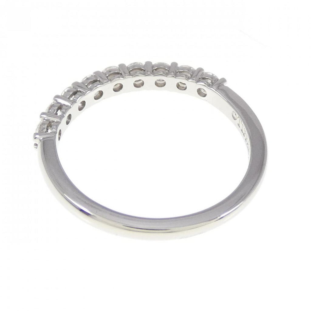 Band Ring Platinum with Diamond