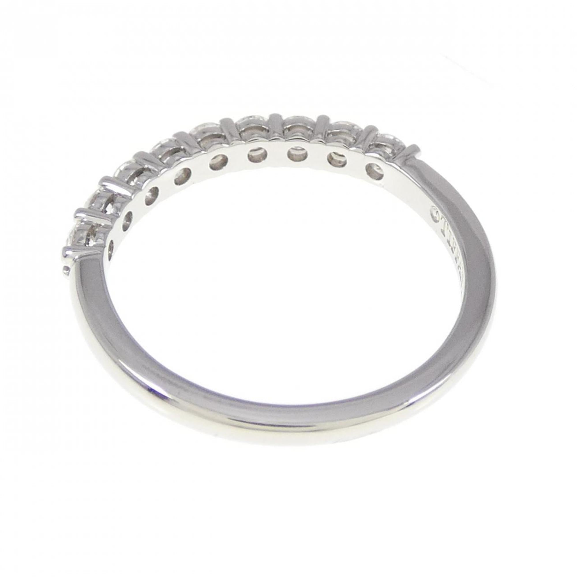 Band Ring Platinum with Diamond