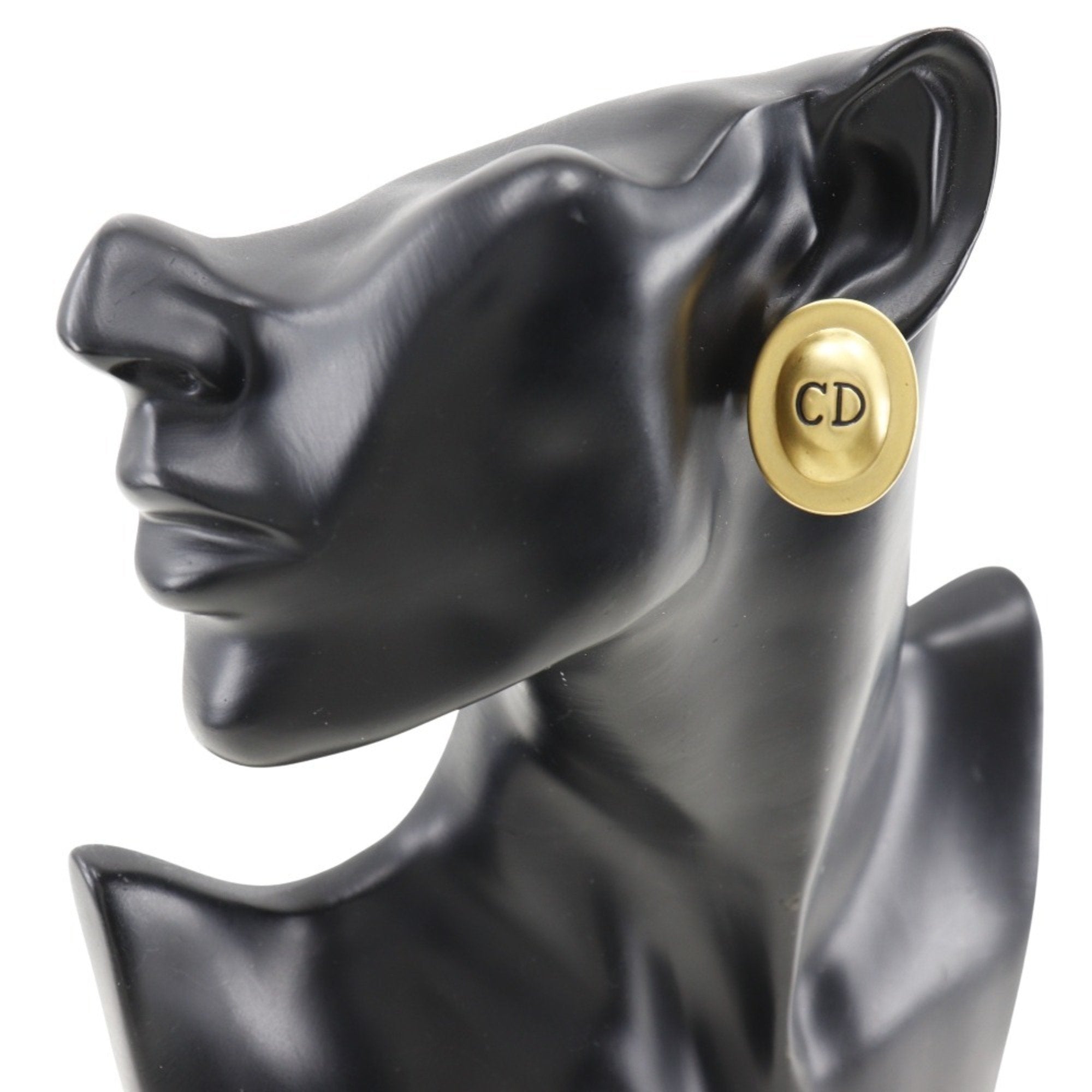 Earrings Gold-Tone Metal
