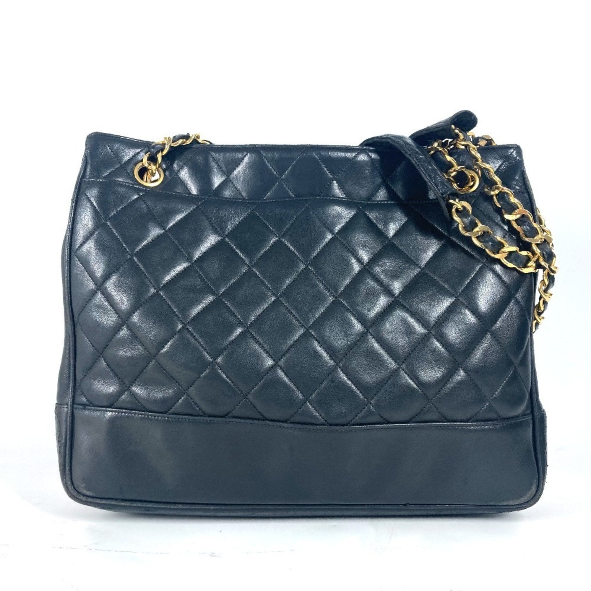 Vintage Shopping Tote Quilted Lambskin Medium