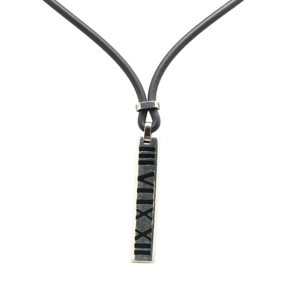 Atlas Pendant Necklace Sterling Silver