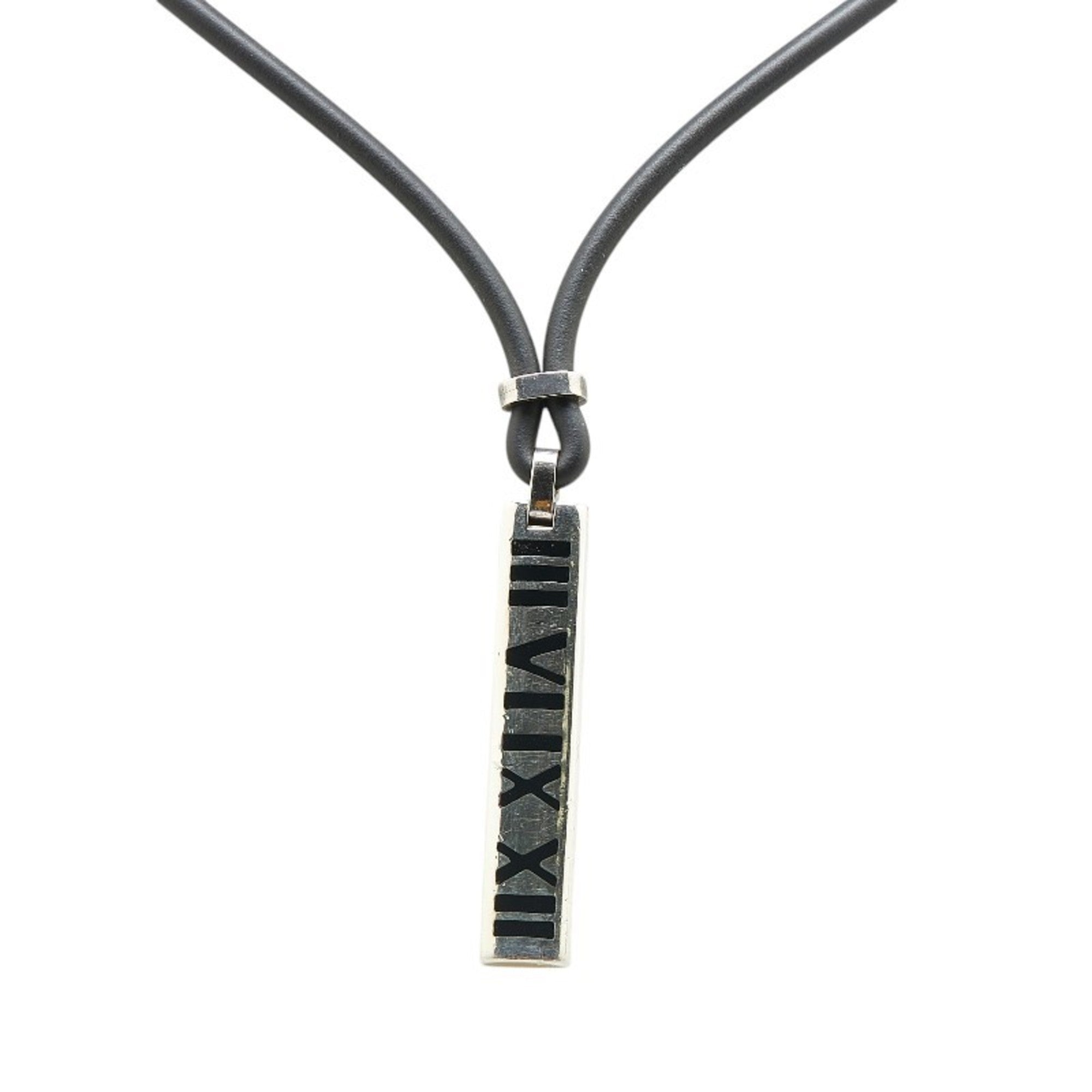 Atlas Pendant Necklace Sterling Silver