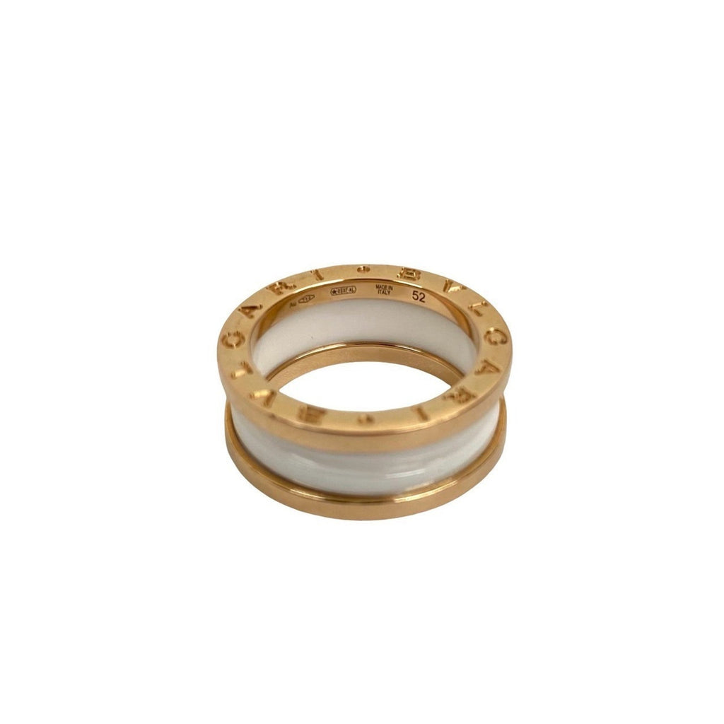 B.Zero1 Ring 18K Rose Gold and Ceramic
