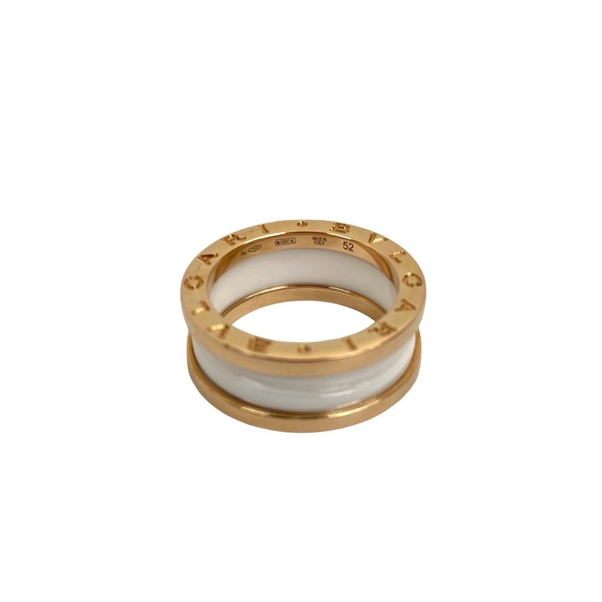 B.Zero1 Ring 18K Rose Gold and Ceramic
