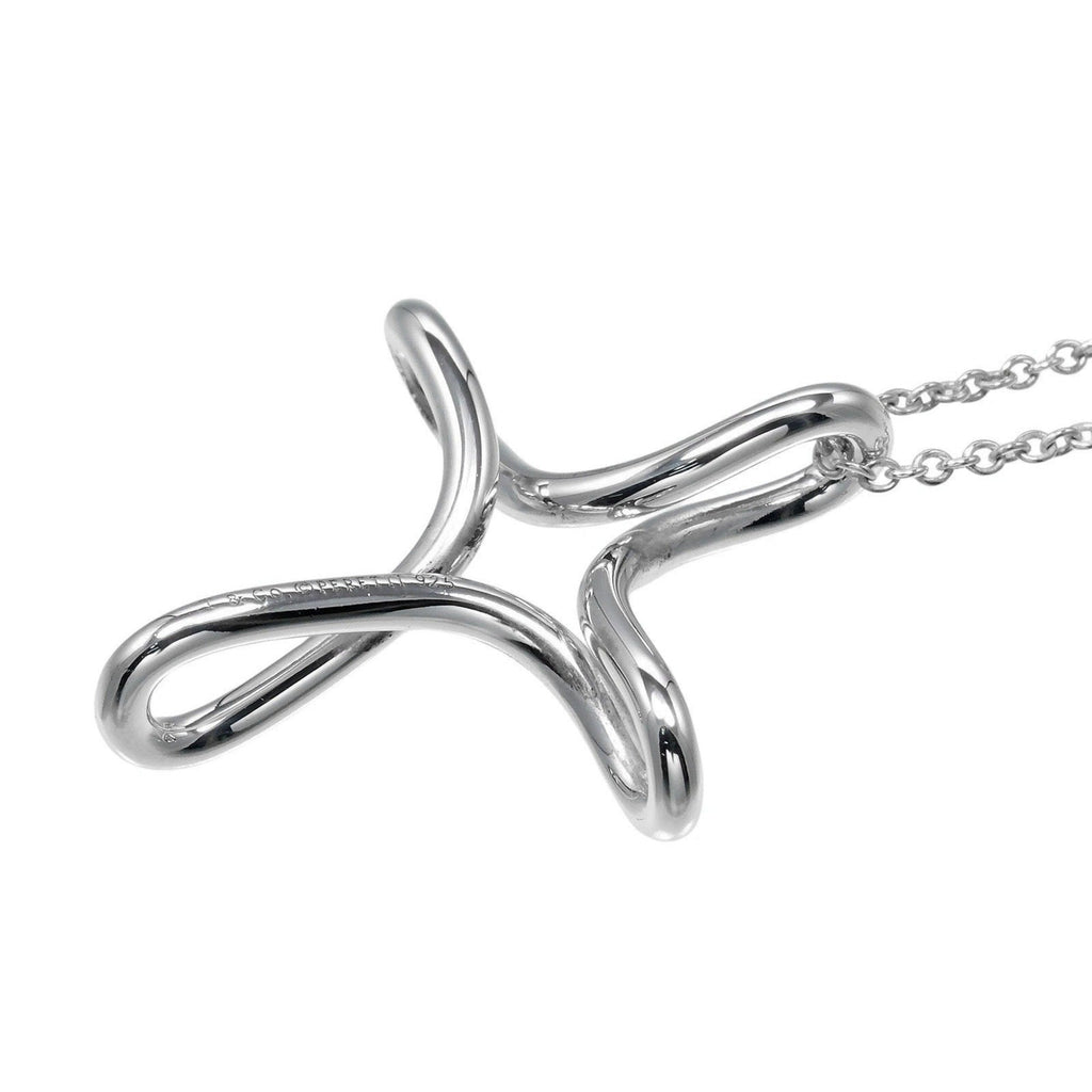 Cross Pendant Necklace Sterling Silver