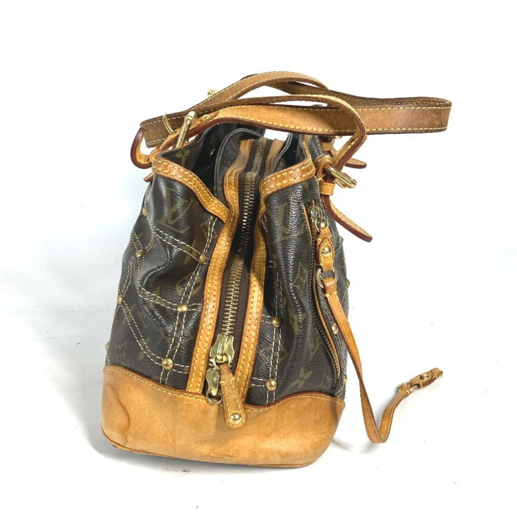 Riveting Handbag Monogram Canvas