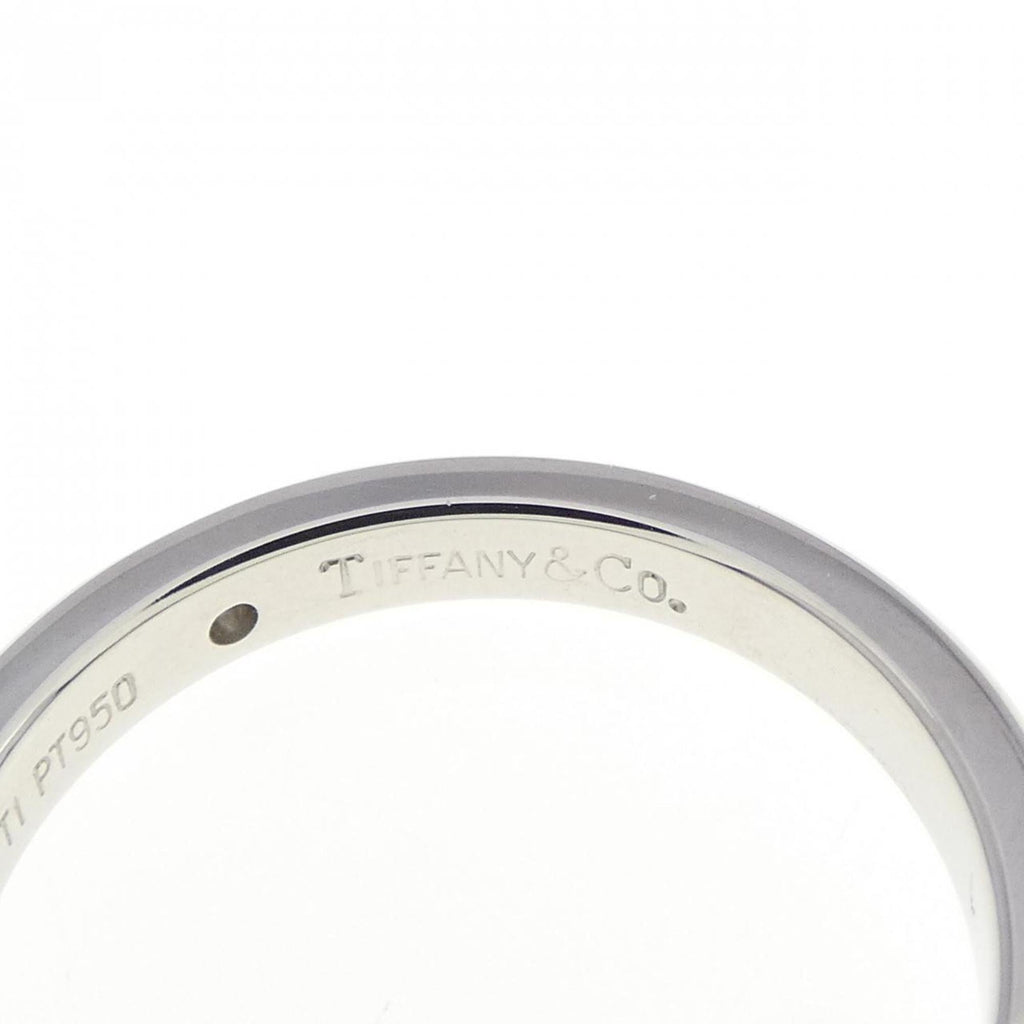 Band Ring Platinum with Diamond