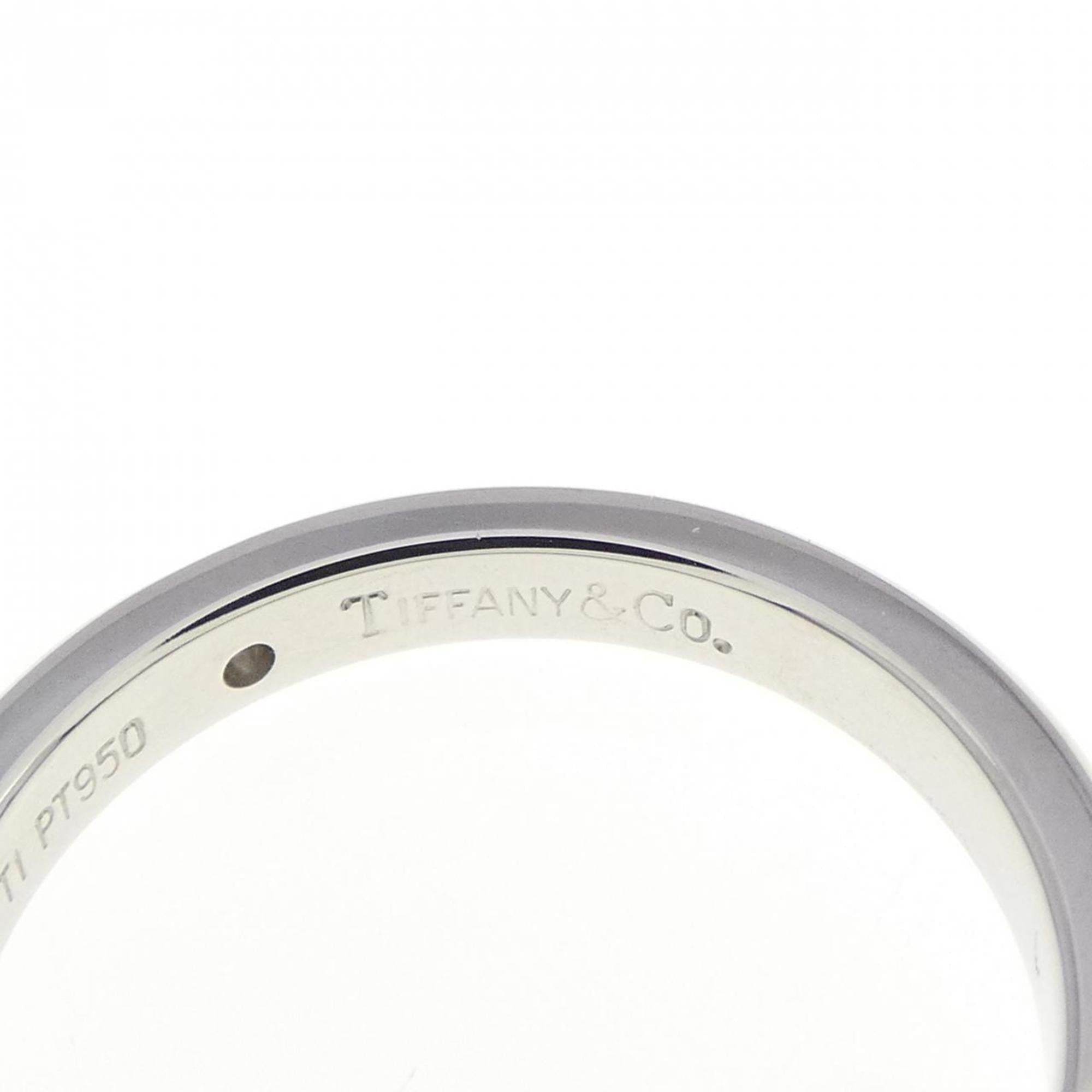 Band Ring Platinum with Diamond