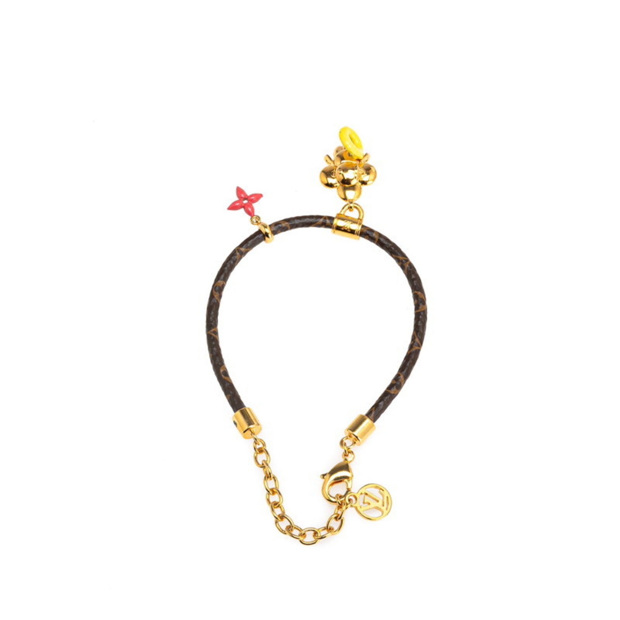 Vivienne Pool Bracelet Brown Gold Plated Hardware