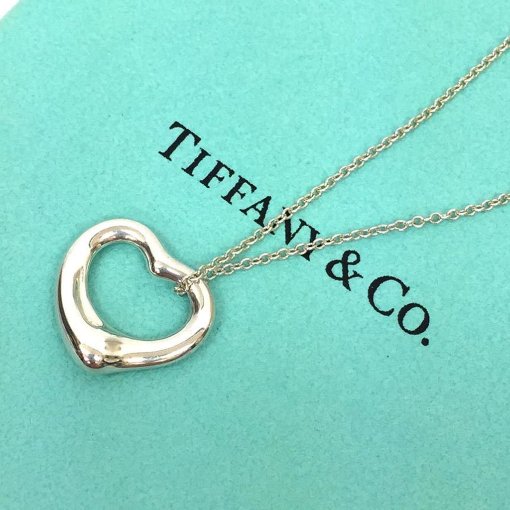 Elsa Peretti Pendant Necklace Sterling Silver 15mm