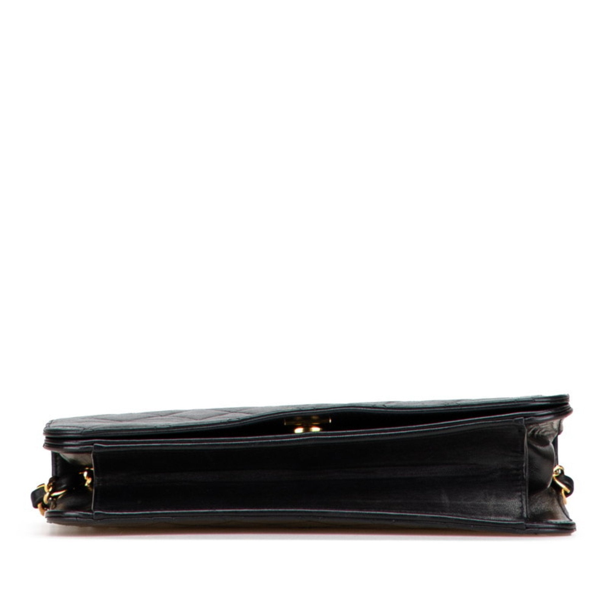 Vintage Full Flap Bag Quilted Lambskin Medium