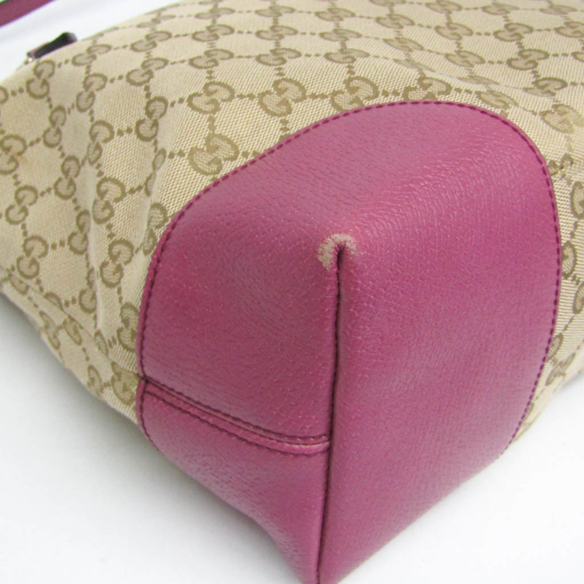 Bree Convertible Top Handle Bag GG Canvas with Leather Medium