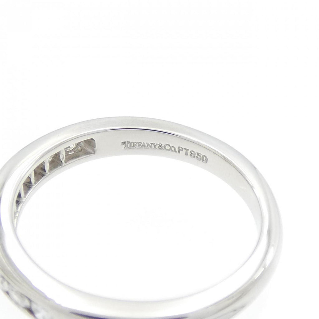 Band Ring Platinum with Diamond