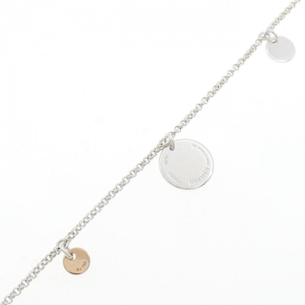 Exlibris Bracelet 18K Rose Gold and Sterling Silver Mini