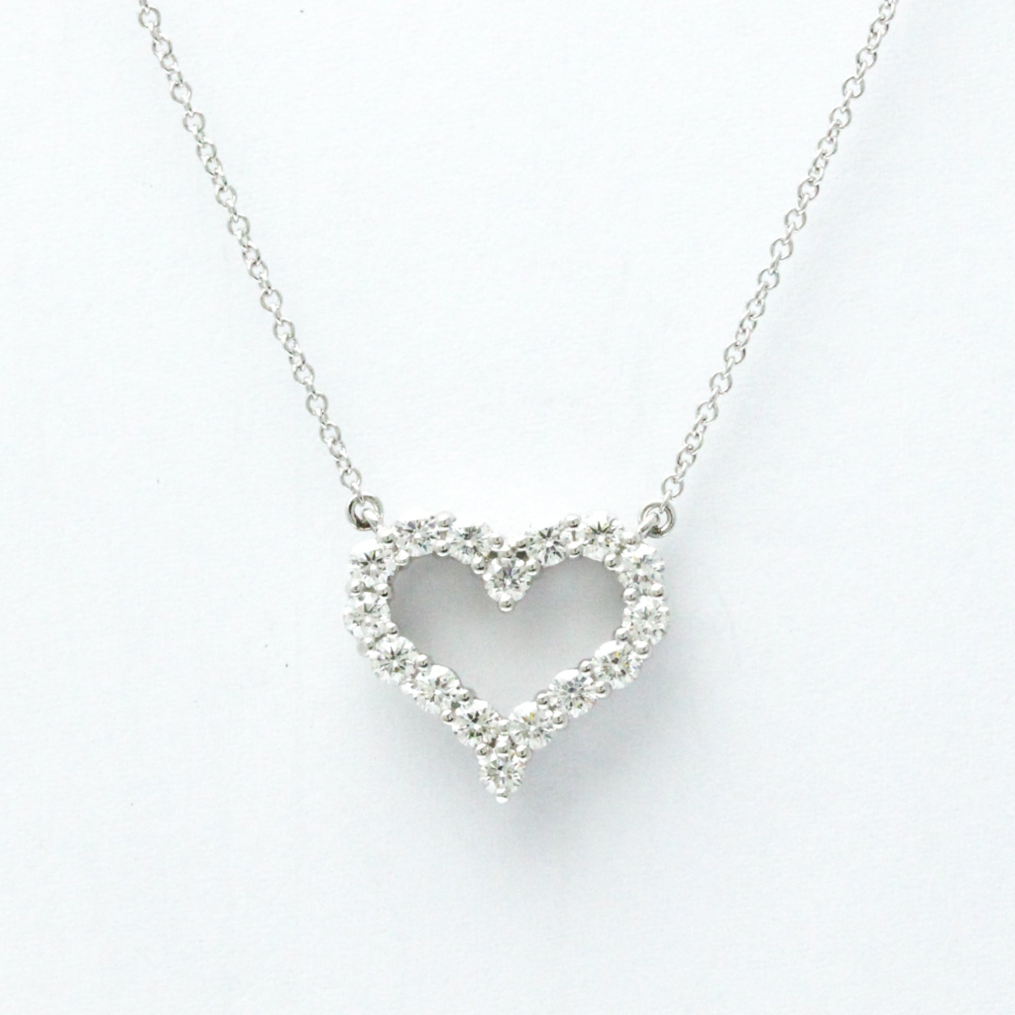Pendant Necklace Platinum With Diamond
